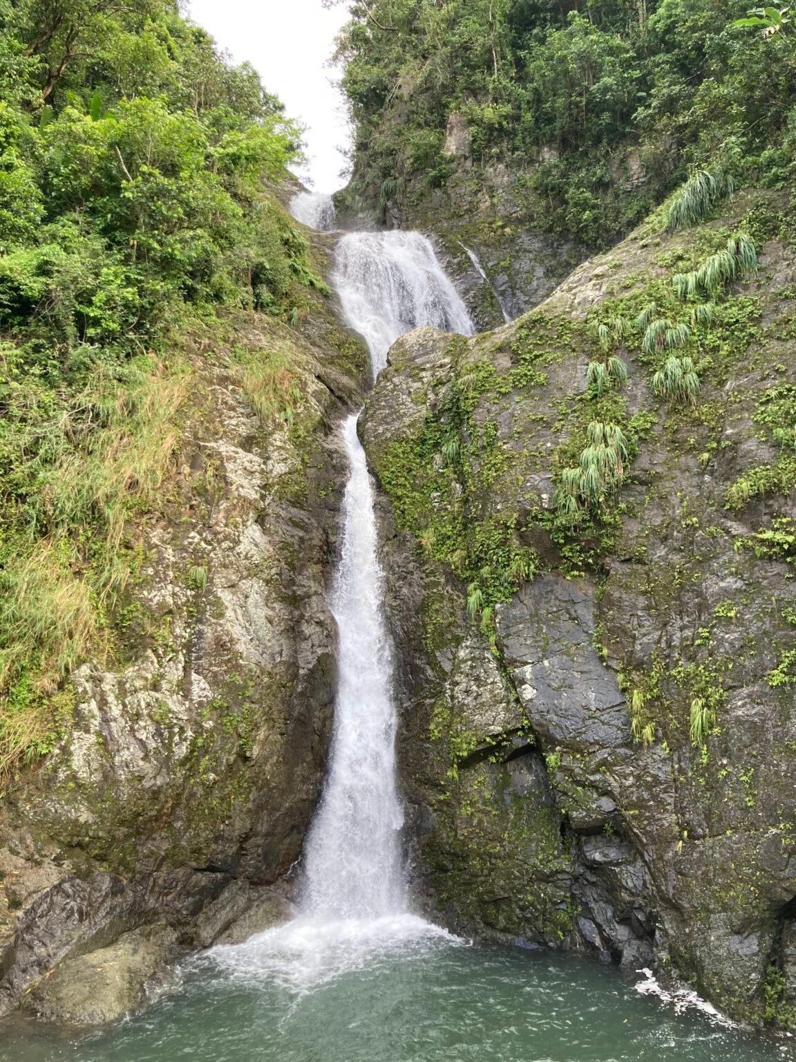 La cascada Doña Juana en Orocovis