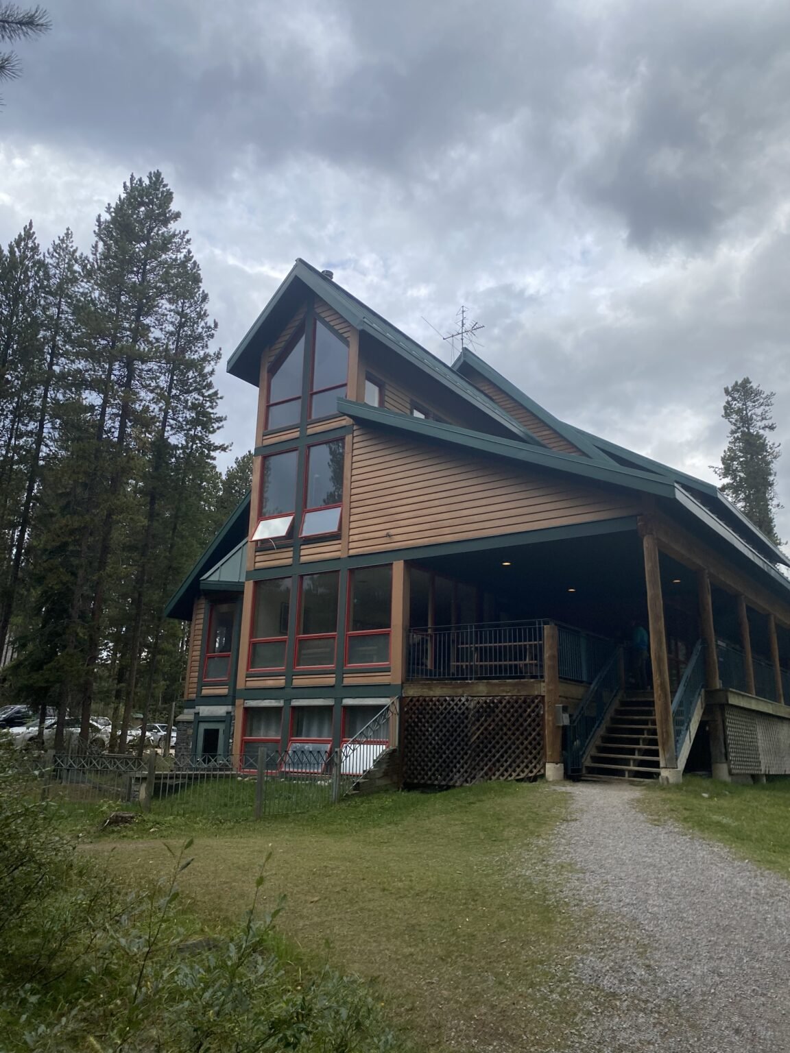 la cabaña del hostal Hi Lake Louise