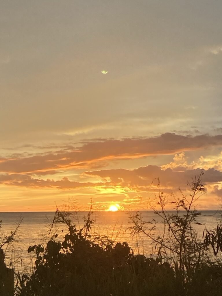 un atardecer en rincon